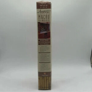 New Ambria Fruitwood Burnt Roman Shade 36" X 72".